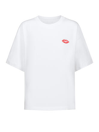 MEY | Pyjamashirt SOLID LOVE weiss