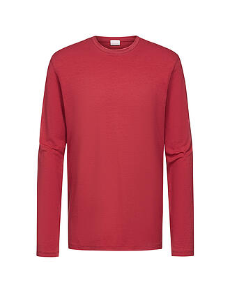 MEY | Pyjama Langarmshirt RELAX gala red