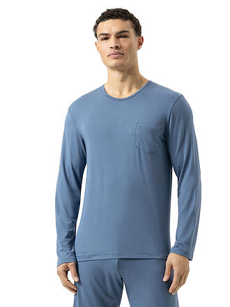 MEY | Pyjama Langarmshirt JEFFERSON galactic blue