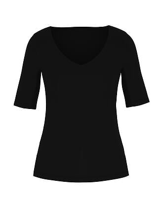 MEY | T-Shirt BLAZERSHIRT schwarz