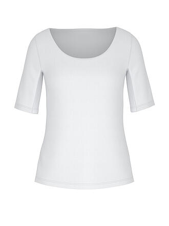 MEY | T-Shirt BLAZERSHIRT weiss