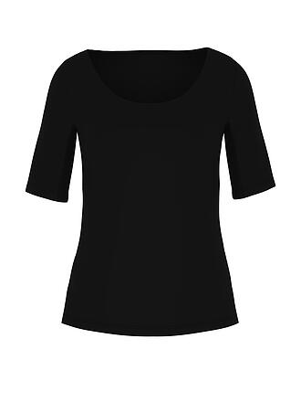 MEY | T-Shirt BLAZERSHIRT schwarz