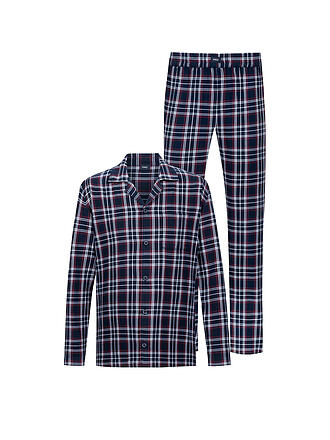 MEY | Pyjama FLANADIAN yacht blue