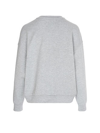 MEY | Loungewear Sweater PURE SOFTNESS silver grey melange