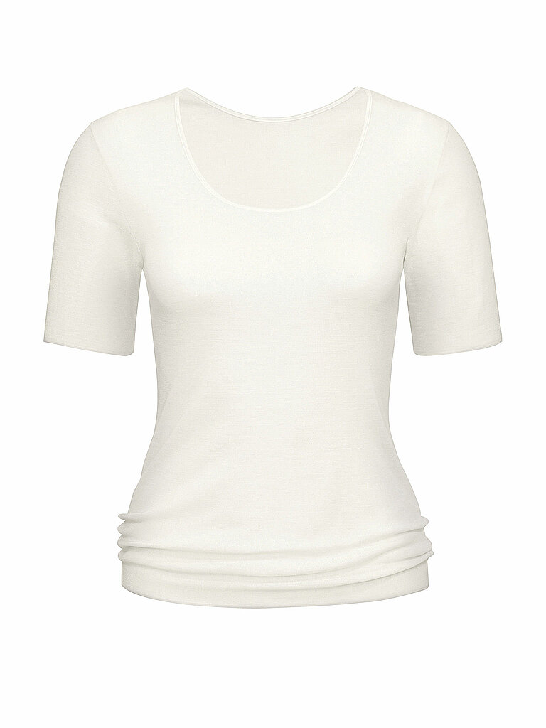 Mey Tagwäsche Serie Exquisite Damen Shirts 1/2 Arm Weiss 3XL(48)