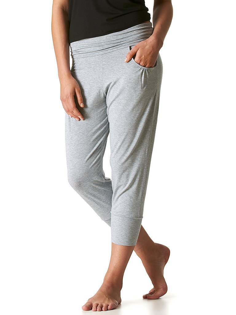 MEY Yogahose Lovestory grau | S