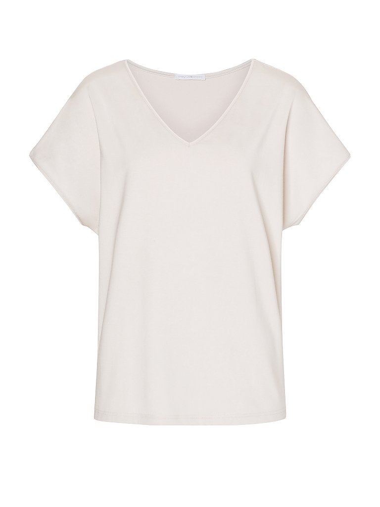 MEY Pyjama T-Shirt Hilla creme | S
