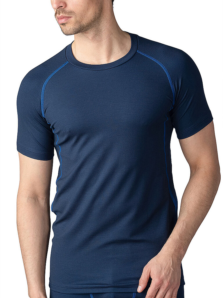 MEY T Shirt Yacht Blue blau | S