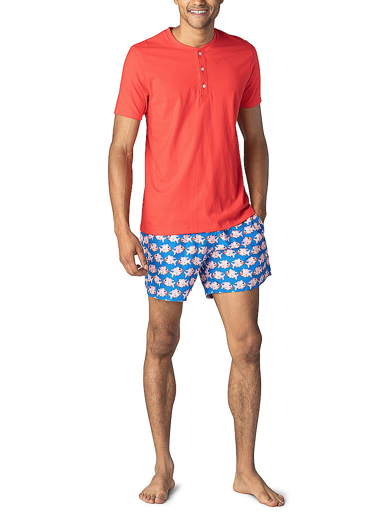 MEY Pyjamashirt rot | S