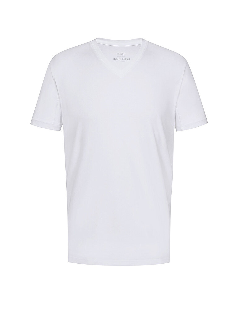 Mey Loungewear Serie Hybrid T-Shirt Herren Shirts 1/2 Arm Weiss (XXL)