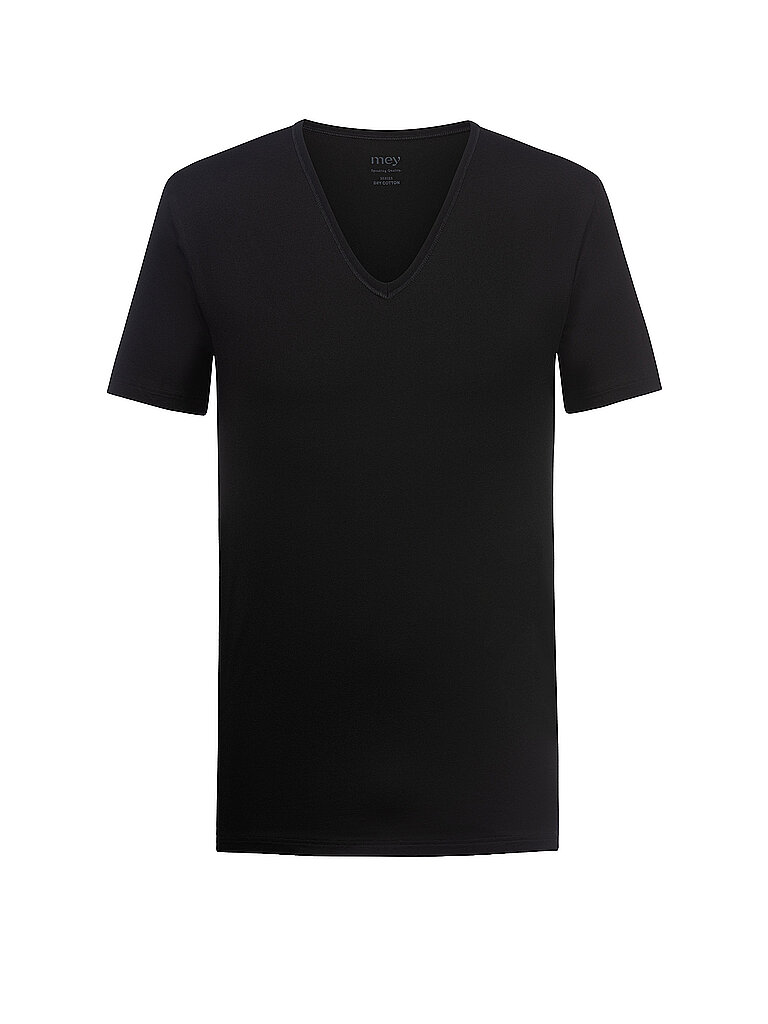 MEY T-Shirt DRY COTTON schwarz schwarz | S