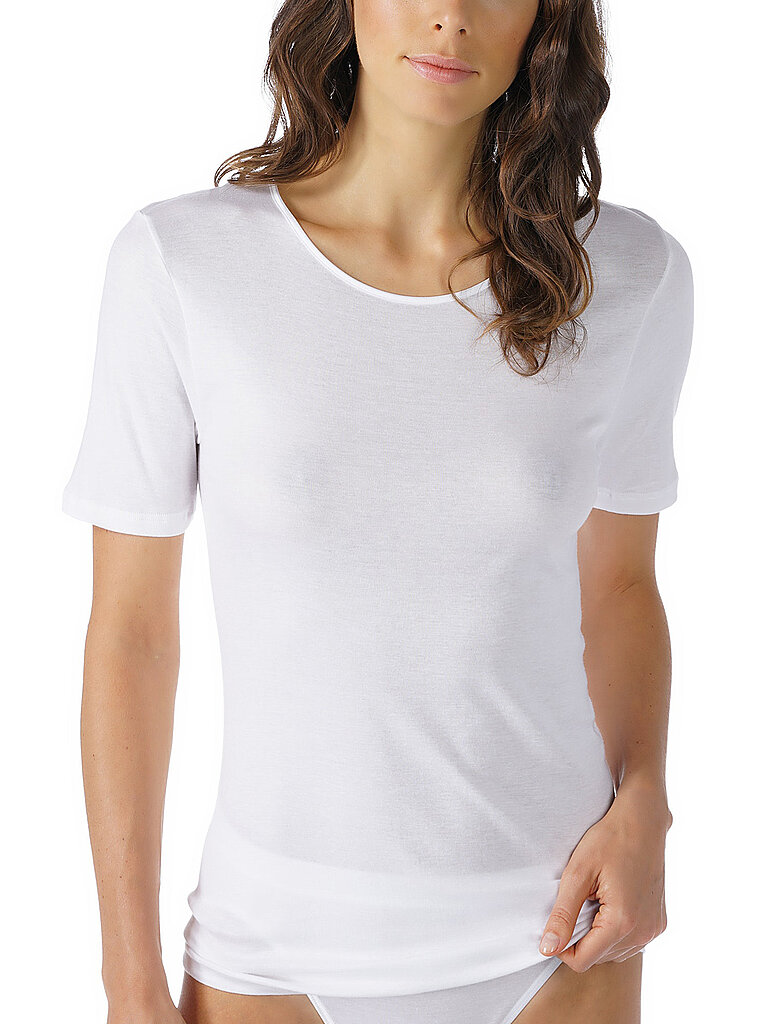 MEY Shirt Noblesse weiß | 40