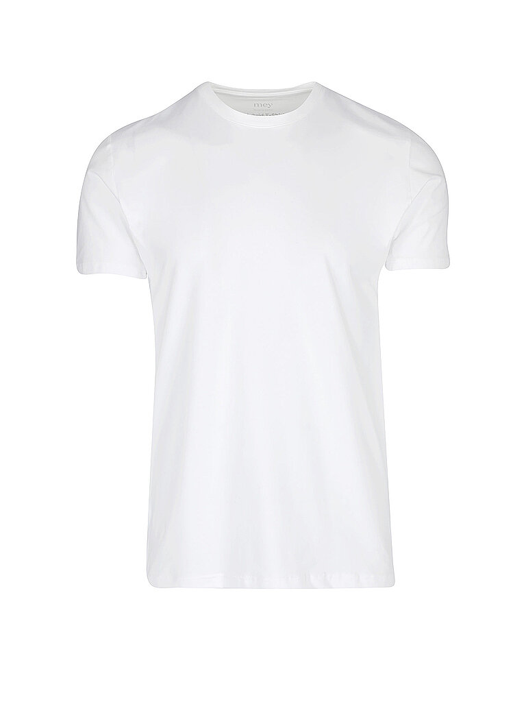 Mey Loungewear Serie Hybrid T-Shirt Herren Shirts 1/1 Arm Weiss (M)