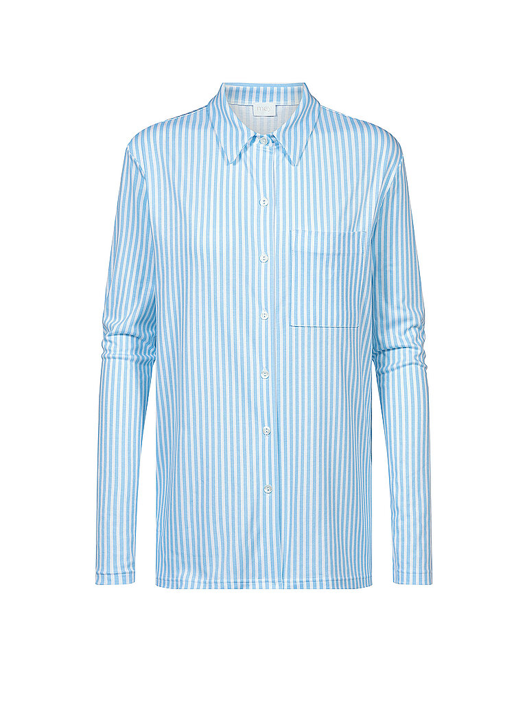 MEY Langarmshirt blau | 38