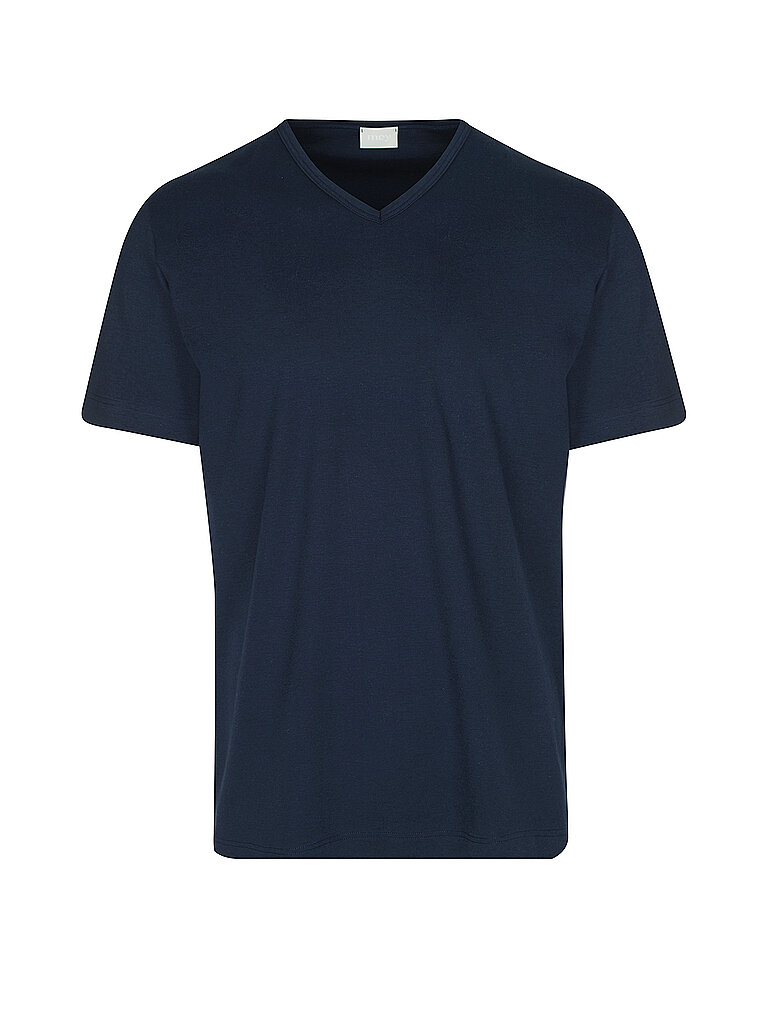Mey Nachtwäsche Serie Solid Night Herren Homewear-Oberteile Neptune (L)
