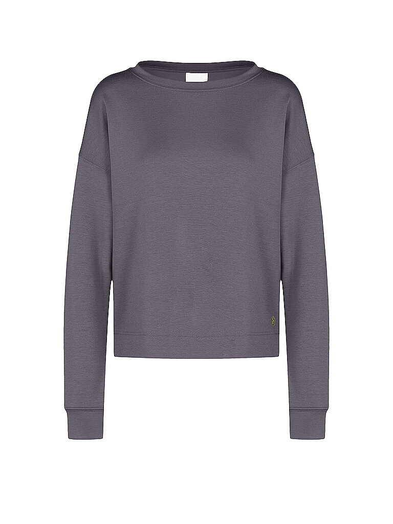 MEY Loungewear Sweathsirt SMOOTH serious grey grau | L