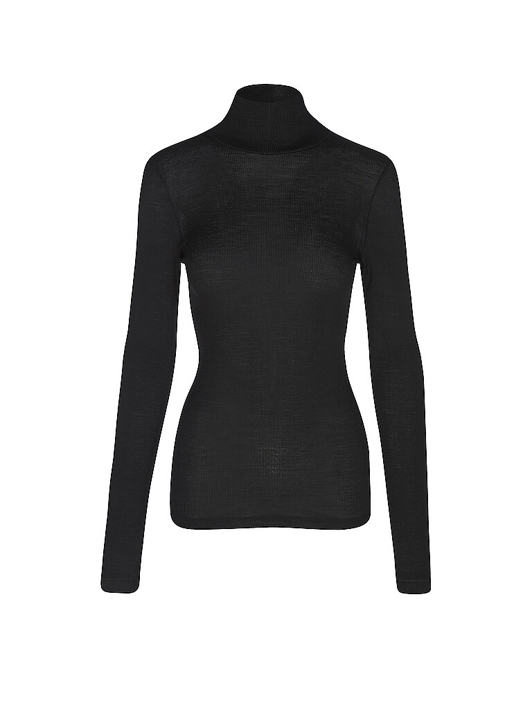 MEY Langarmshirt WOOL LOVE schwarz | XXL/XXXL – mey
