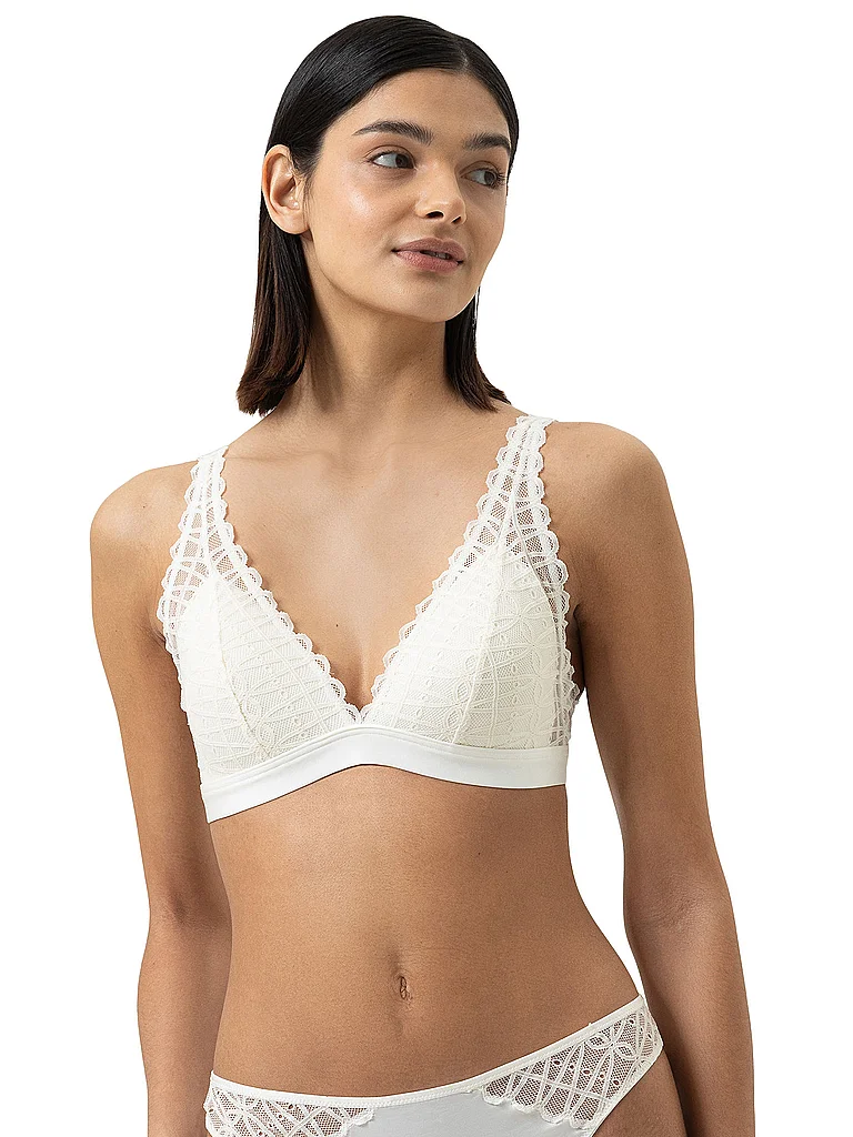 MEY Sujetador sin aros POETRY TEMPTATION champán crema | XL