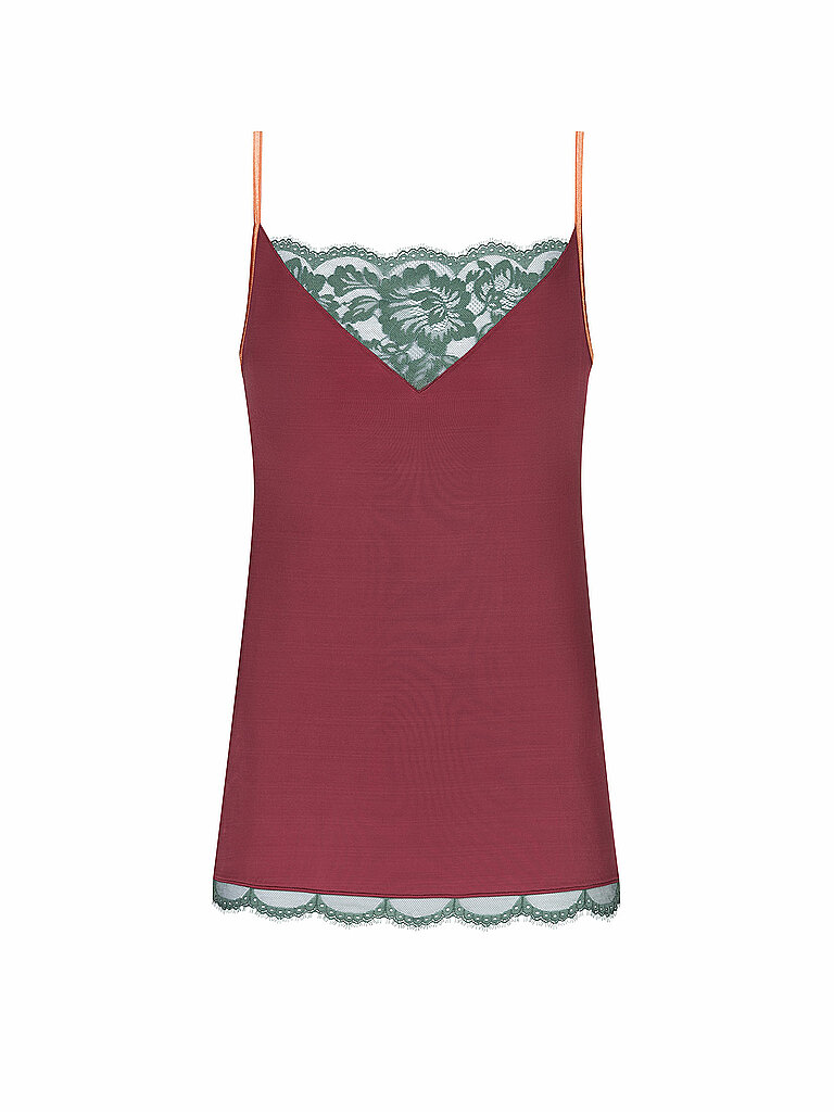 MEY Top - Unterhemd CAMISOLE POETRY VOGUE beau bordeaux – mey
