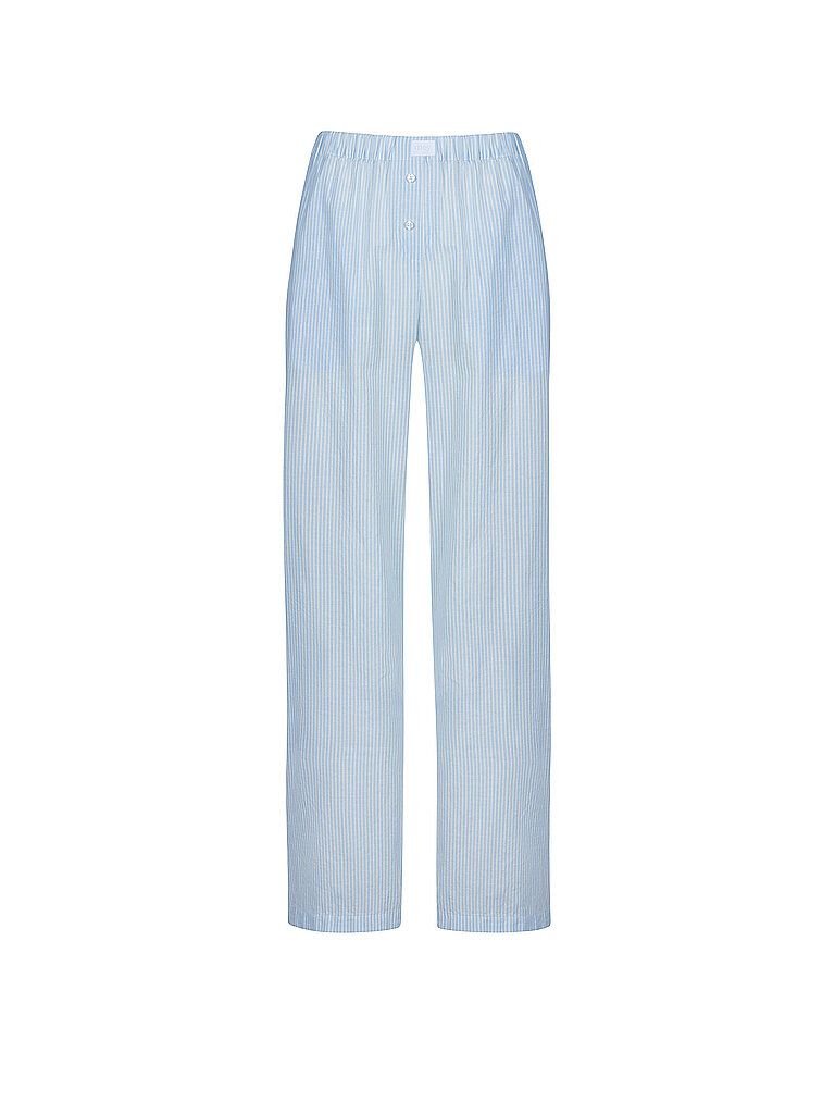 MEY Pyjamahose COTTON STRIPES powder – mey