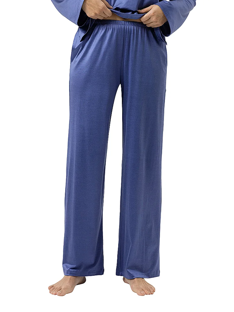 MEY Pyjamahose azul | XL