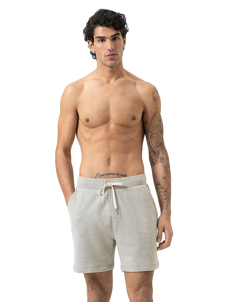MEY Shorts de détente gris moyen mélangé gris | L