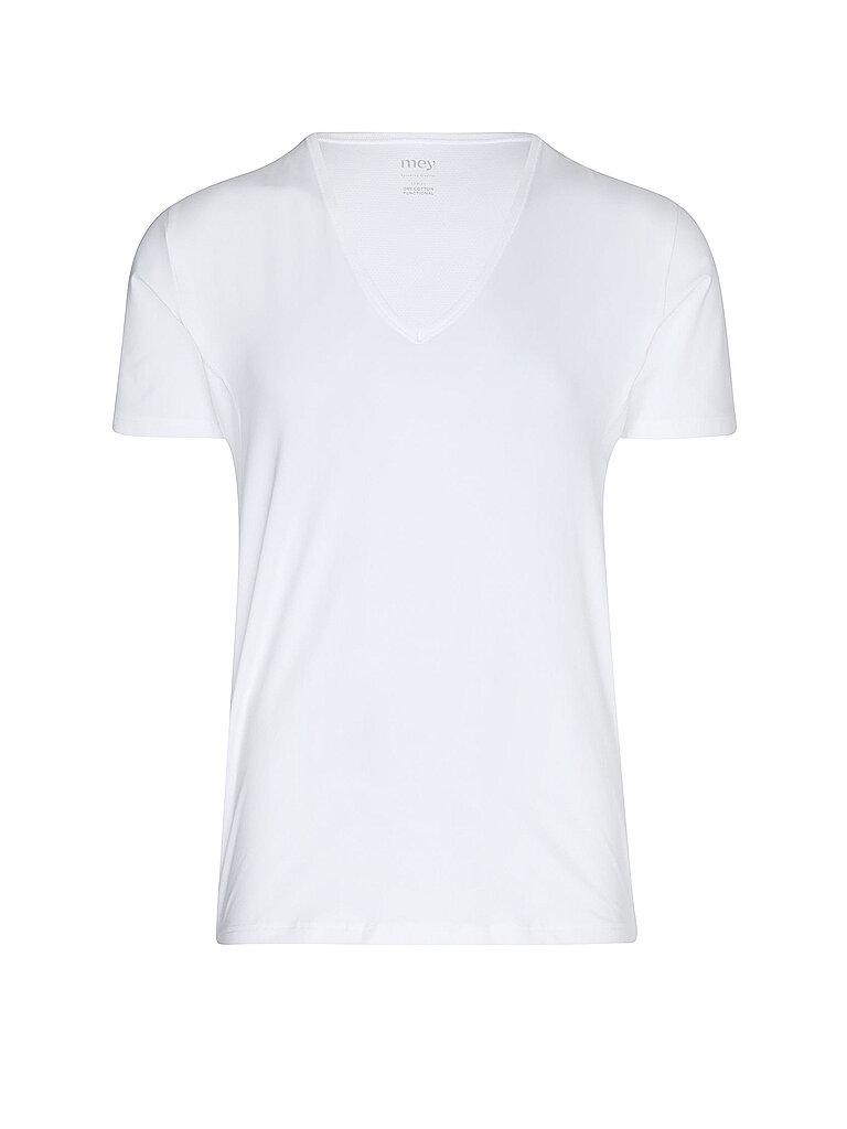 MEY T-Shirt DRY COTTON weiss weiss | S
