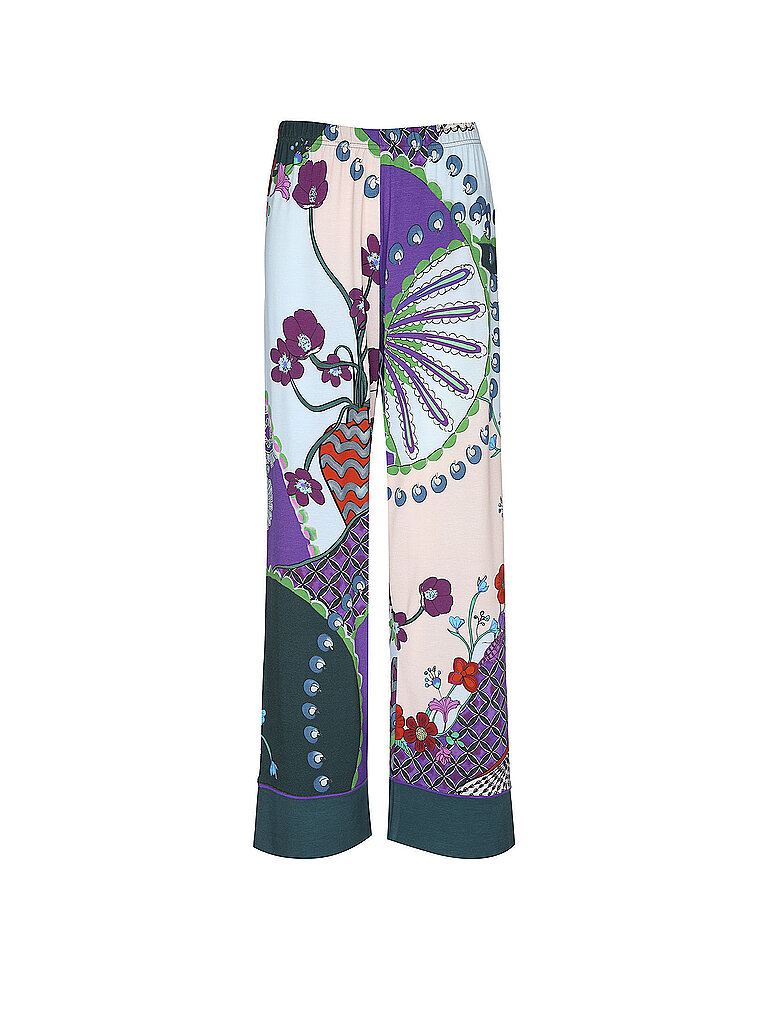 MEY Pyjamahose SECRET GLADE mystic jade dunkelgrün | S