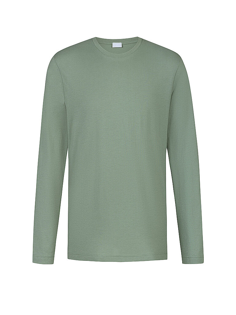 MEY Pyjamashirt olive | L