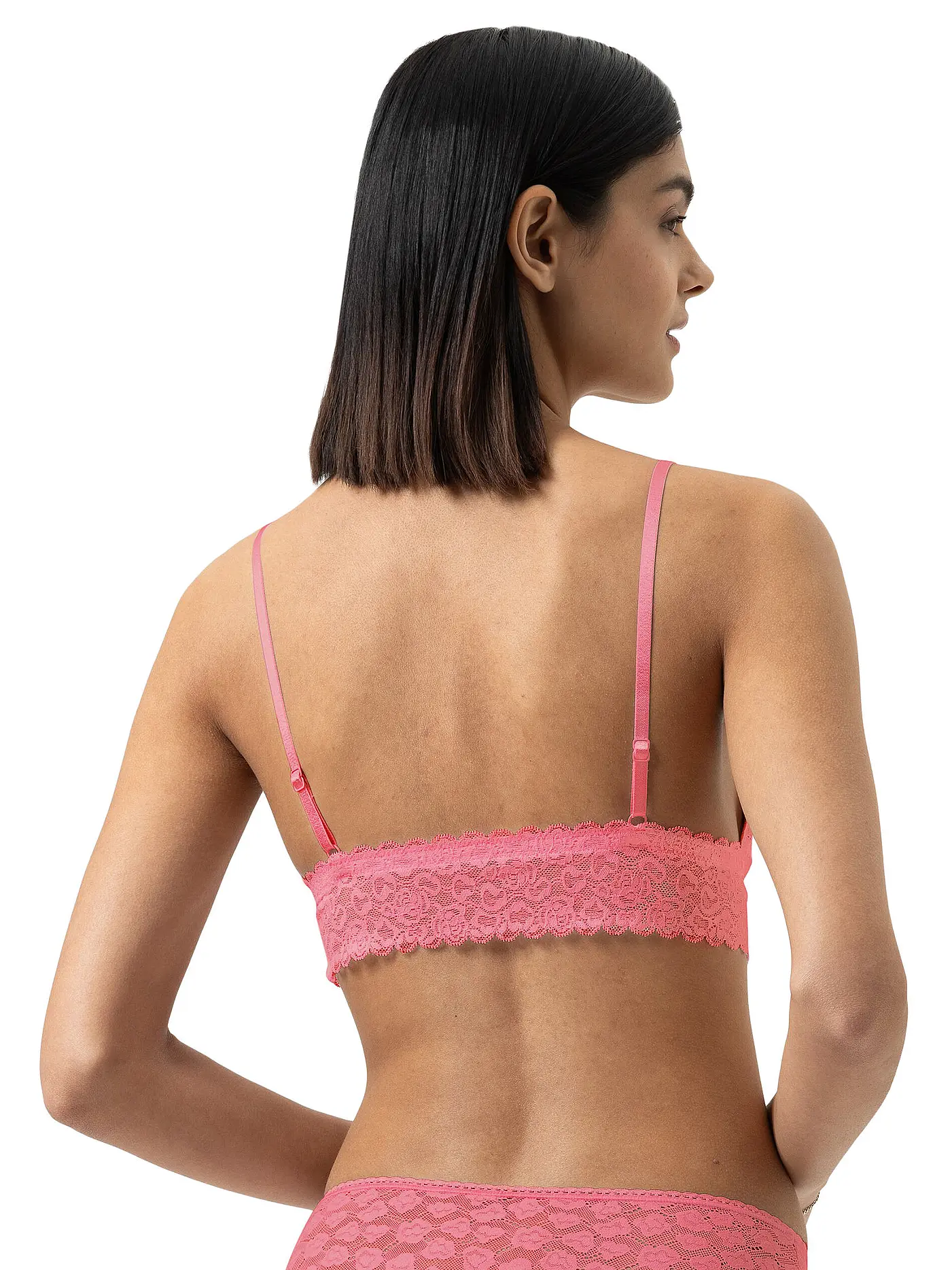 MEY | BH ohne Bügel  SAVAGE LACE paradise pink | rosa