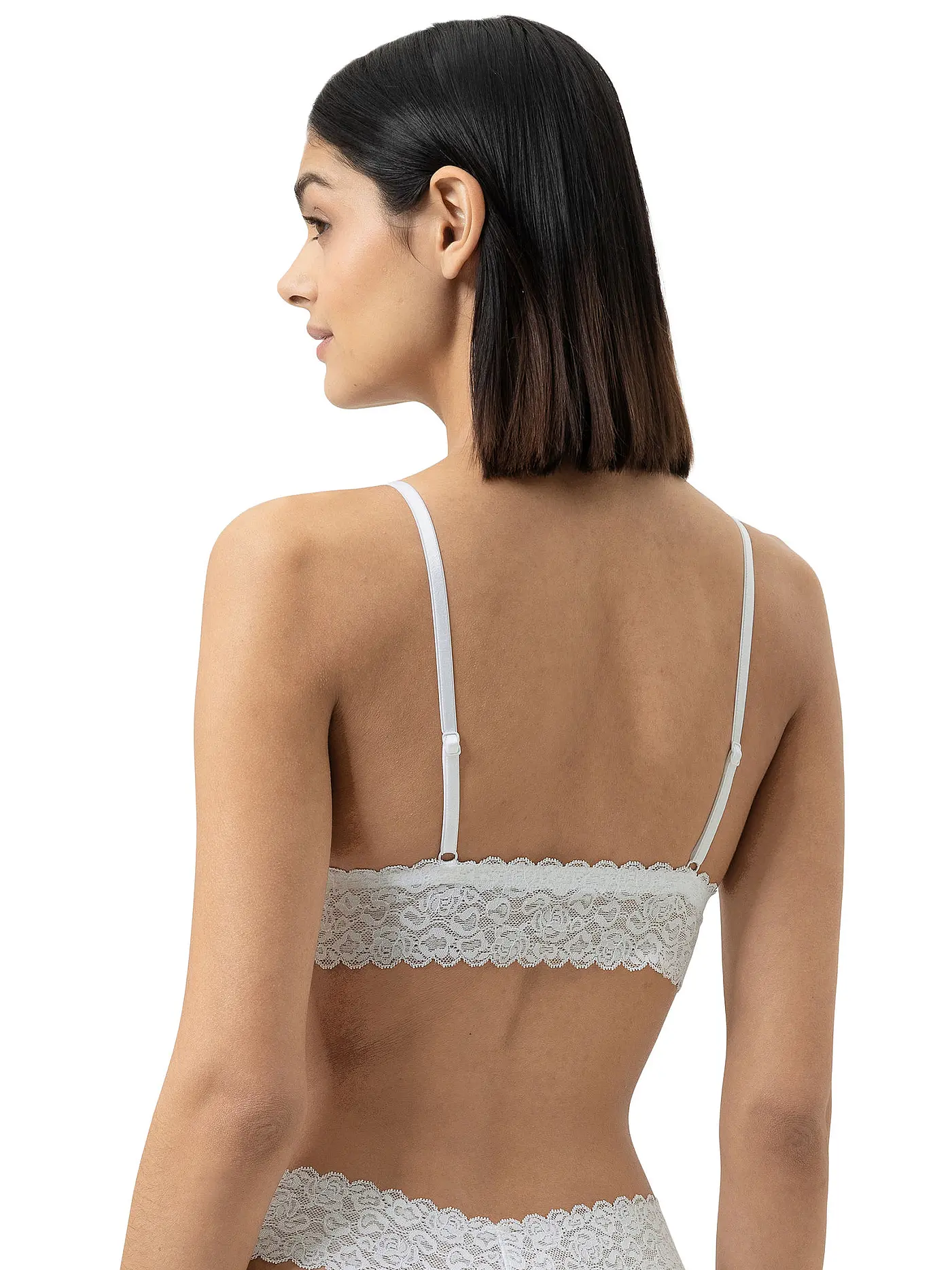MEY | BH ohne Bügel SAVAGE LACE weiss | weiss