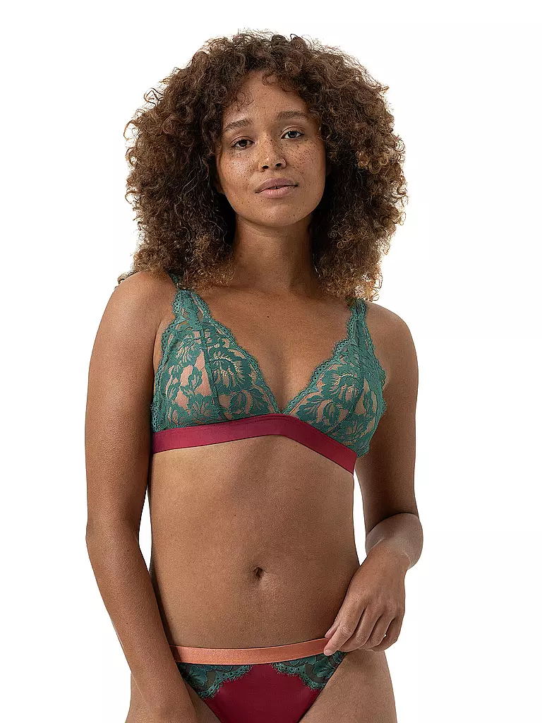 MEY | BH ohne Bügel Triangle BH POETRY VOUGE beau deluxe | dunkelrot