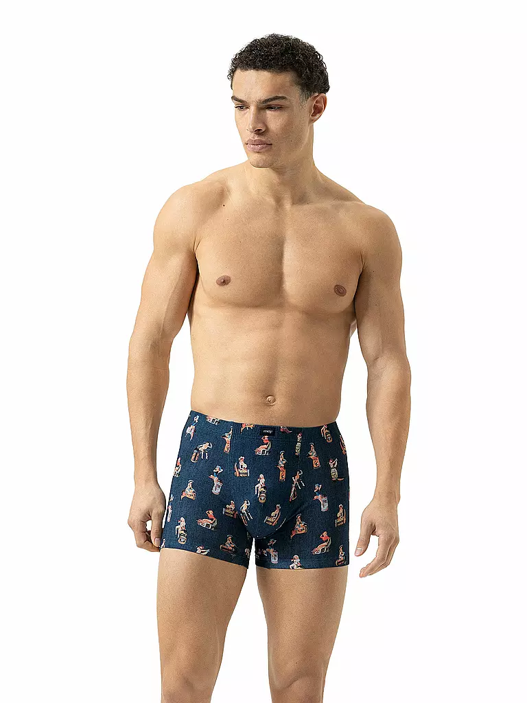 MEY | Boxershorts galactic blue | blau