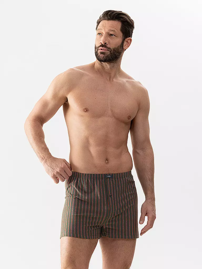 MEY | Boxershorts quartz melange | olive