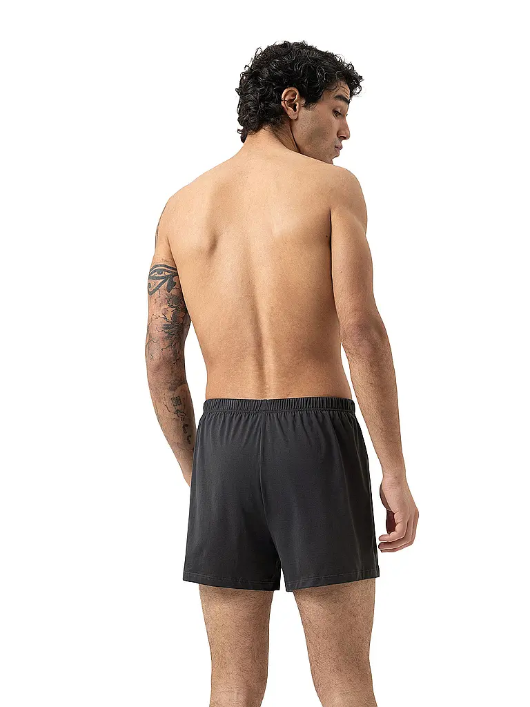 MEY | Boxershorts thunder grey | hellgrau