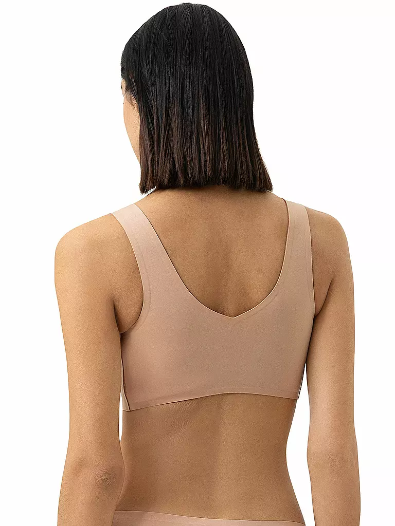 MEY | Bustier SIMPLY INVISIBLE cream tan | schwarz