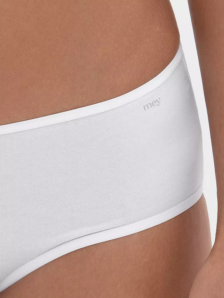 MEY | Hipster COTTON PURE weiss | grau