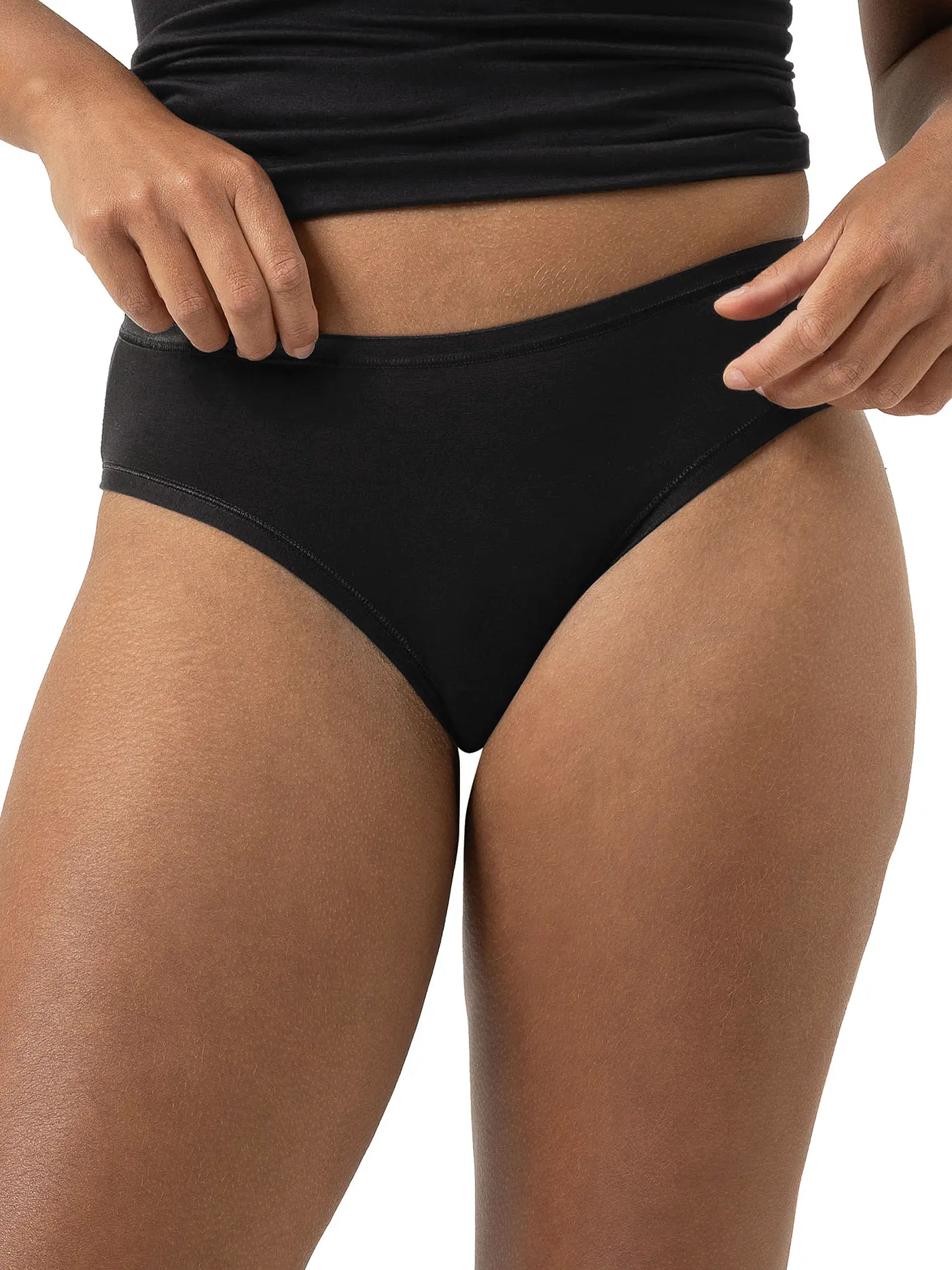 MEY | Hipster MODAL PURE schwarz | schwarz