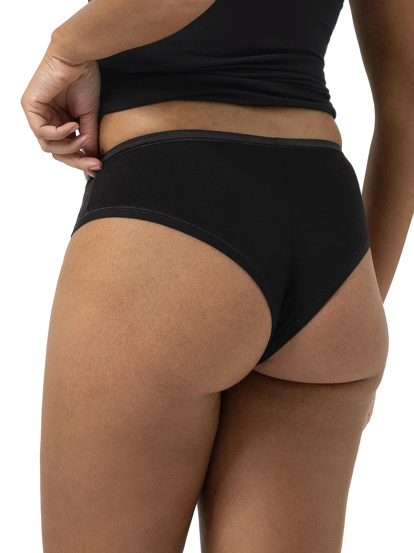 MEY | Hipster MODAL PURE schwarz | schwarz