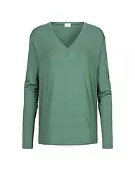 MEY | Langarmshirt PURE CHIC | grün