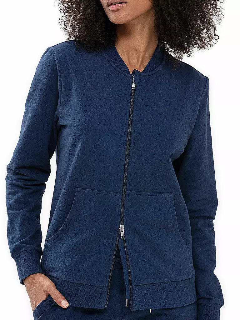 MEY | Loungewear Cardigan Mia | blau