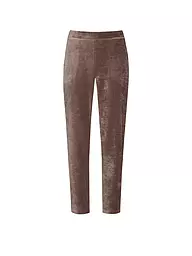MEY | Loungewear Hose VELVET DREAM | hellbraun