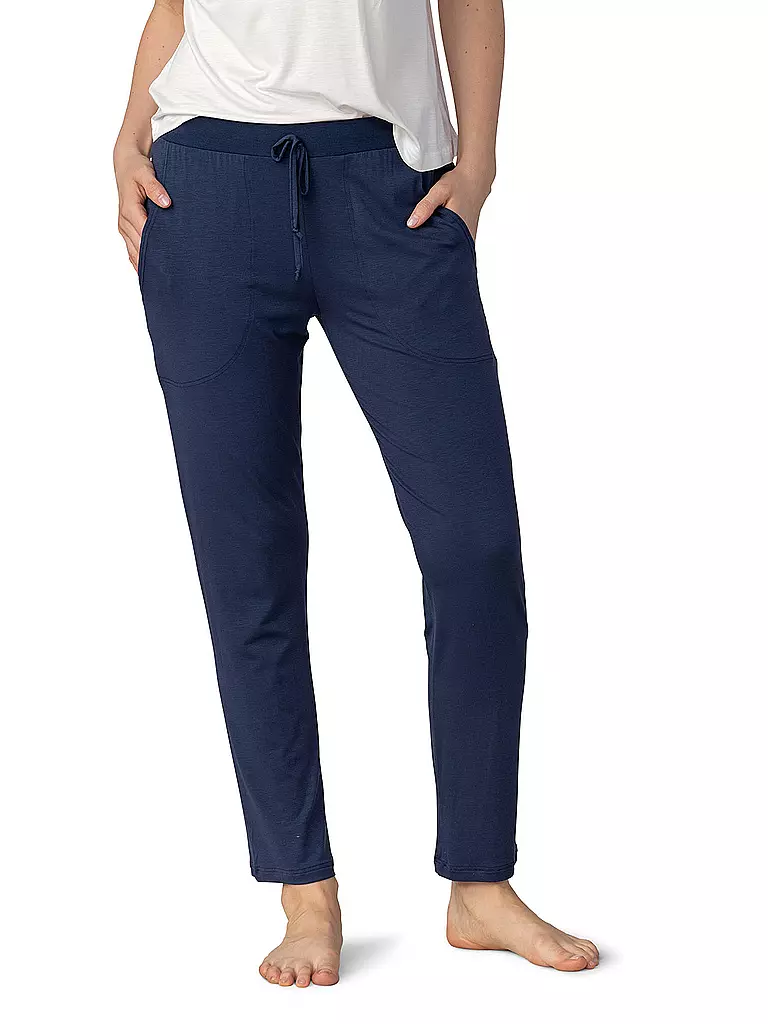 MEY | Loungewear Hose VIVIANA | dunkelblau
