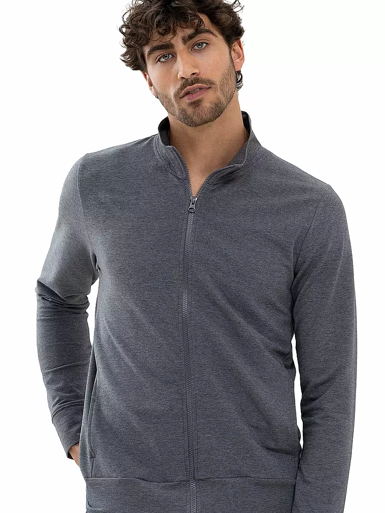 MEY | Loungewear Jacke ENJOY | hellgrau