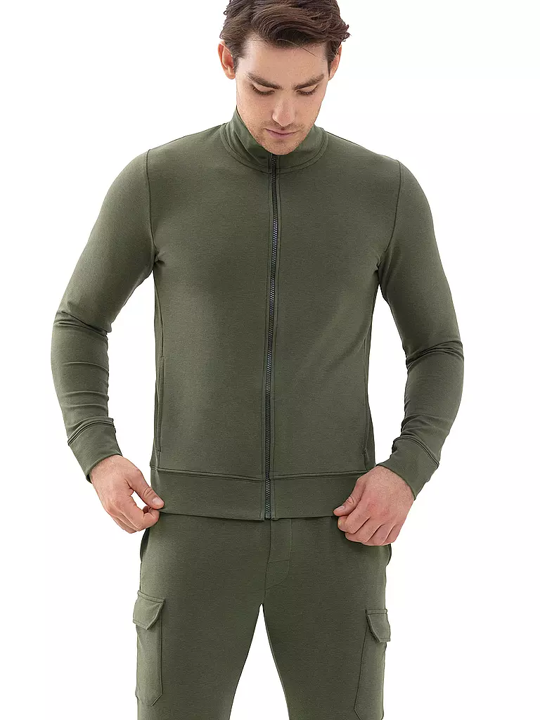 MEY | Loungewear Jacke | olive