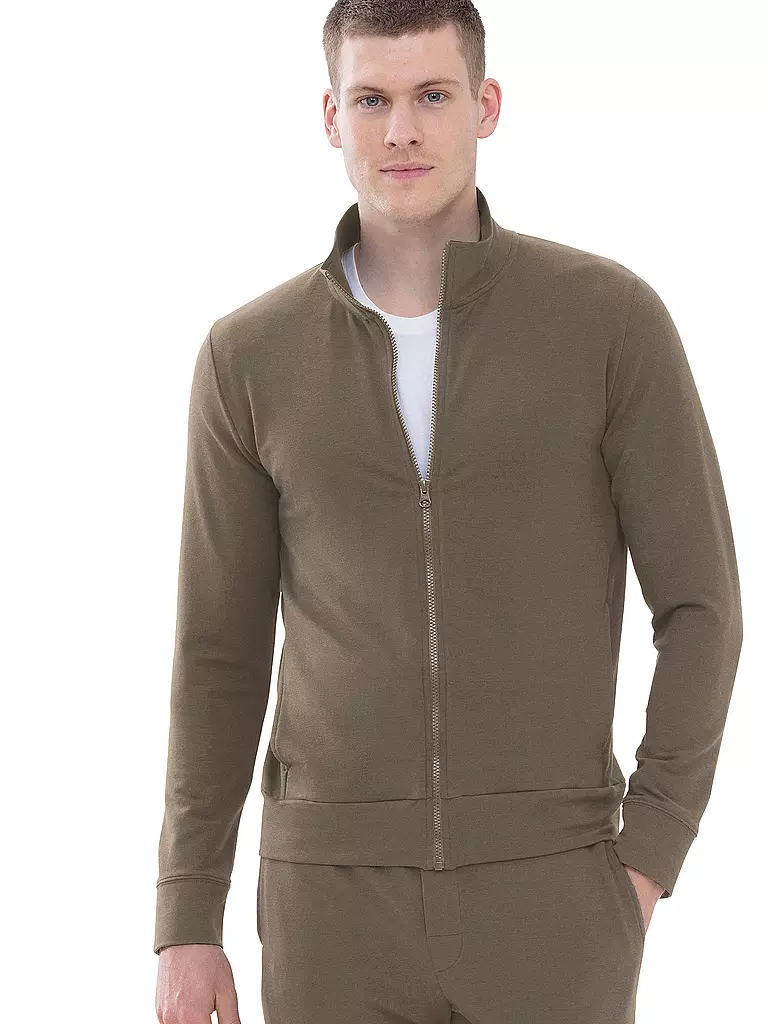 MEY | Loungewear Jacke | olive