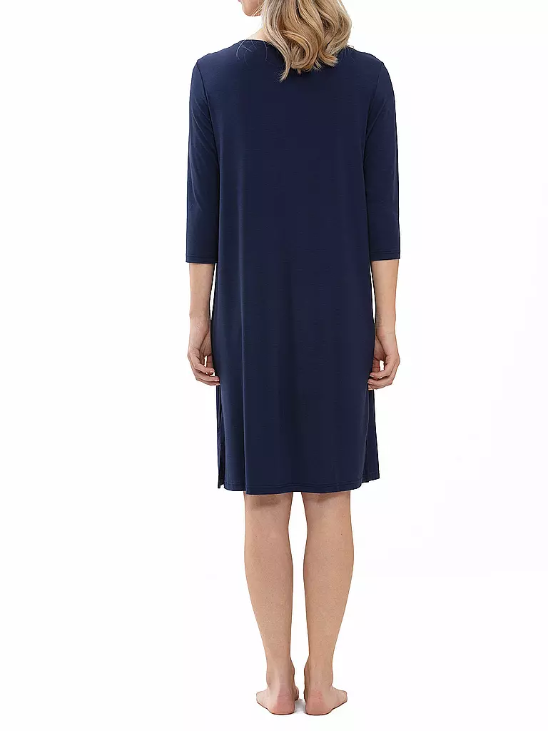 MEY | Loungewear Kleid - Sleepshirt | dunkelblau