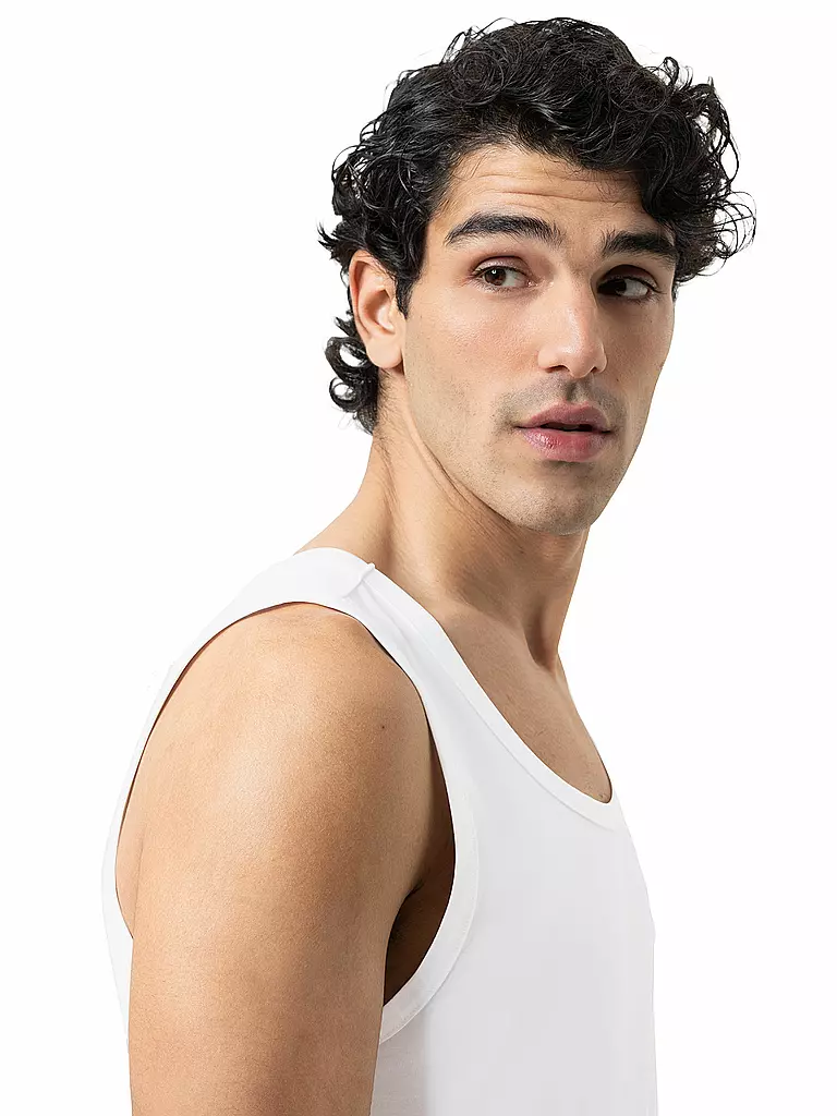 MEY | Loungewear Shirt - Unterhemd  | weiss