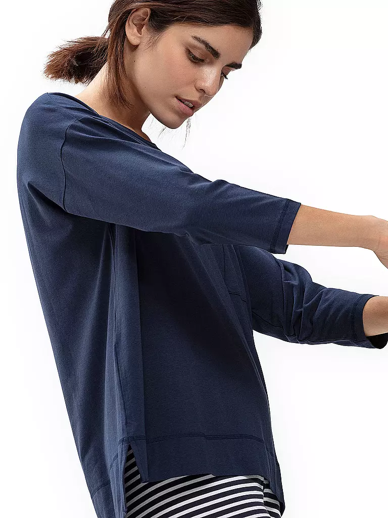 MEY | Loungewear Shirt | blau