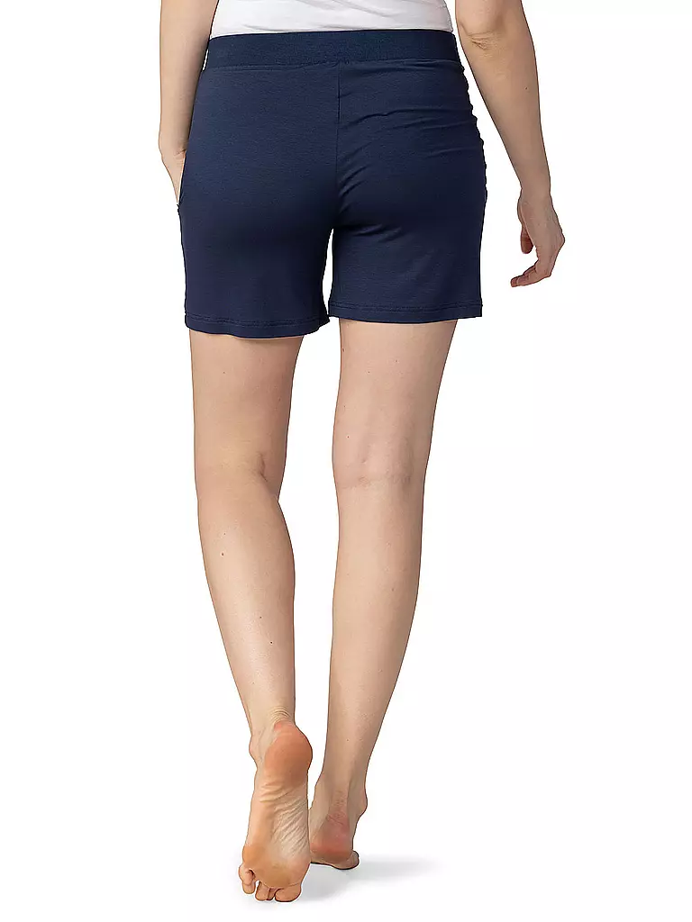 MEY | Loungewear Shorts " Viviana " | dunkelblau